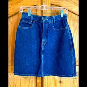 Calvin Klein short jean skirt size 9